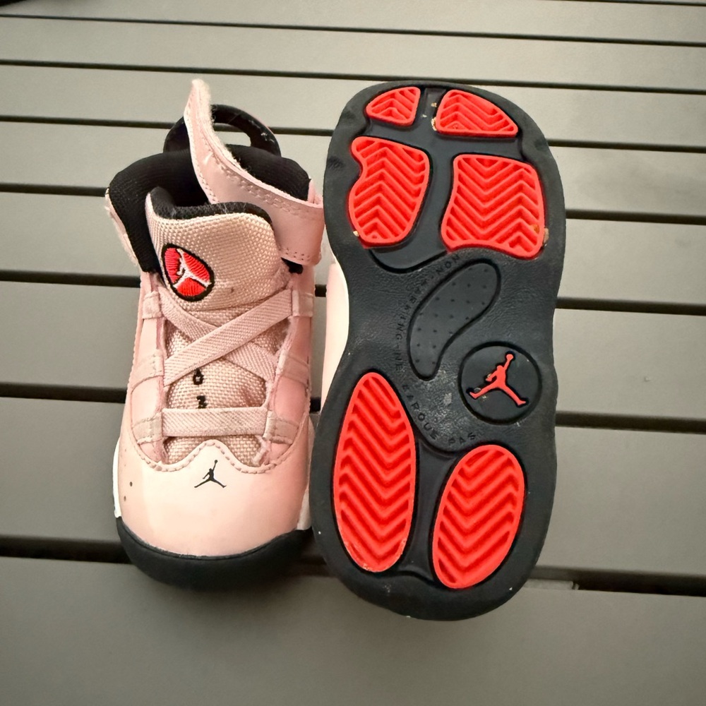 Jordan Kids' Sneakers Black and Red